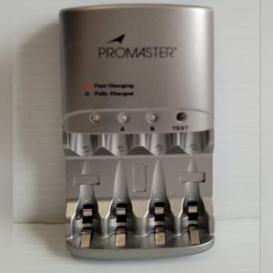 Promaster 4851 Xtra Power 2hr. World Charger Kit for AA  & AAA NiMH Batteries..